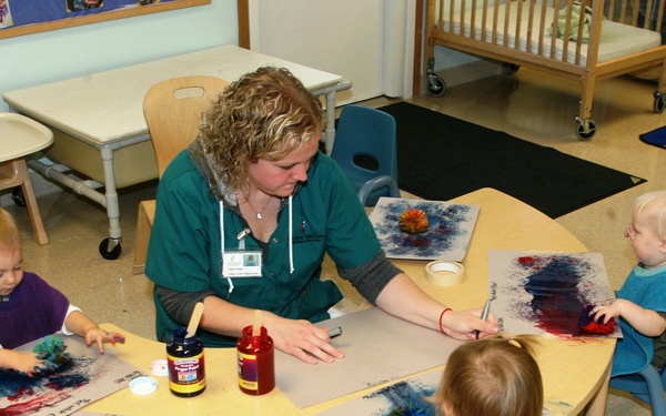 2015 Patriotic Art at Fort McCoy Child Development Center
