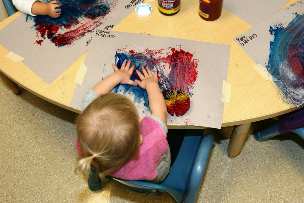 2015 Patriotic Art at Fort McCoy Child Development Center