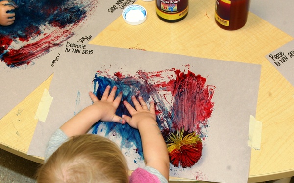 2015 Patriotic Art at Fort McCoy Child Development Center