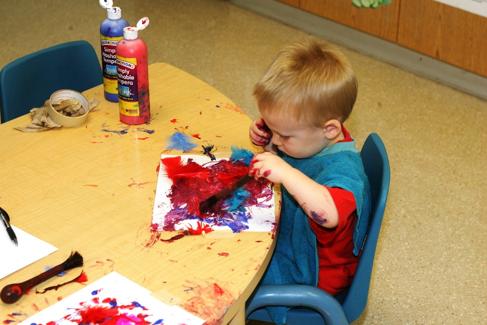 2015 Patriotic Art at Fort McCoy Child Development Center
