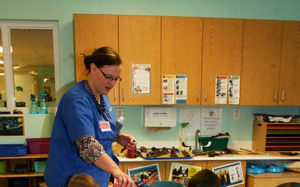 2015 Patriotic Art at Fort McCoy Child Development Center