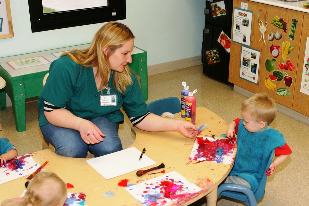 2015 Patriotic Art at Fort McCoy Child Development Center