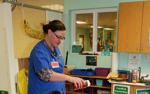 2015 Patriotic Art at Fort McCoy Child Development Center