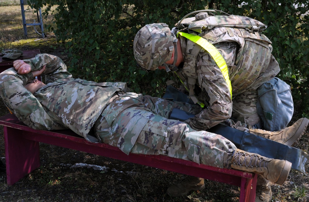 2018 21st Theater Sustainment Command Best Medic Competition