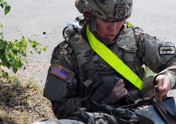 2018 21st Theater Sustainment Command Best Medic Competition