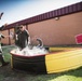 Solo pilot receives dunk tank tradition