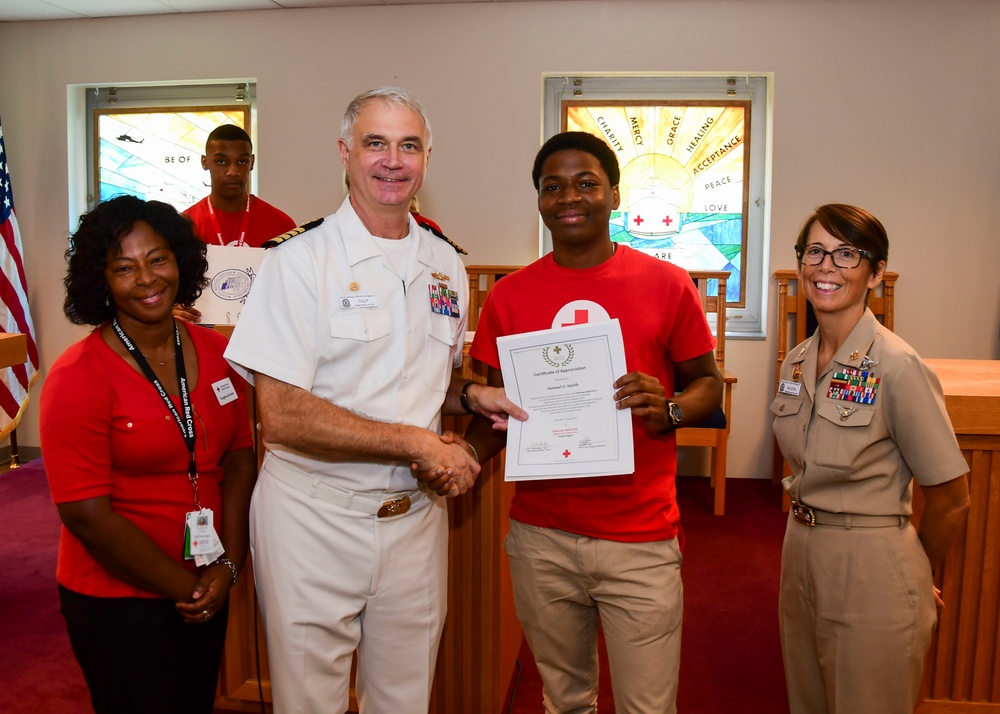 American Red Cross Youth Volunteer Ceremony