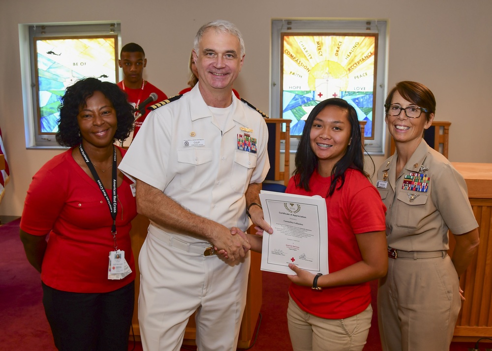 American Red Cross Youth Volunteer Ceremony