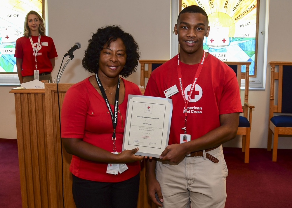 American Red Cross Youth Volunteer Ceremony