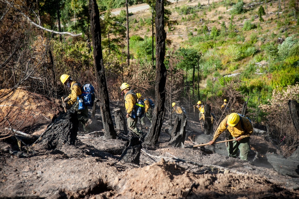 Oregon Guardsman support wildfires firefighting efforts