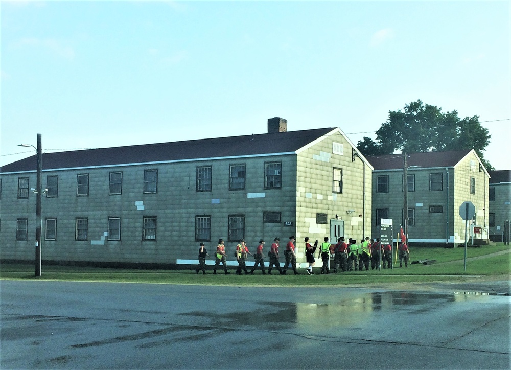 Wisconsin Challenge Academy cadets at Fort McCoy