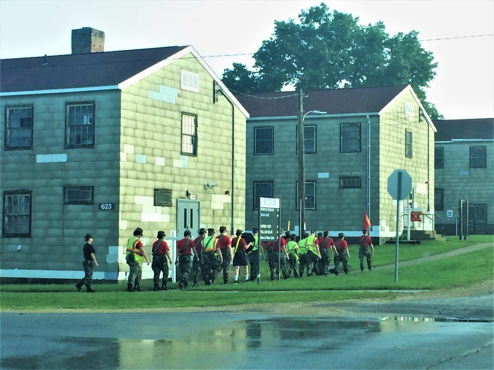 Wisconsin Challenge Academy cadets at Fort McCoy