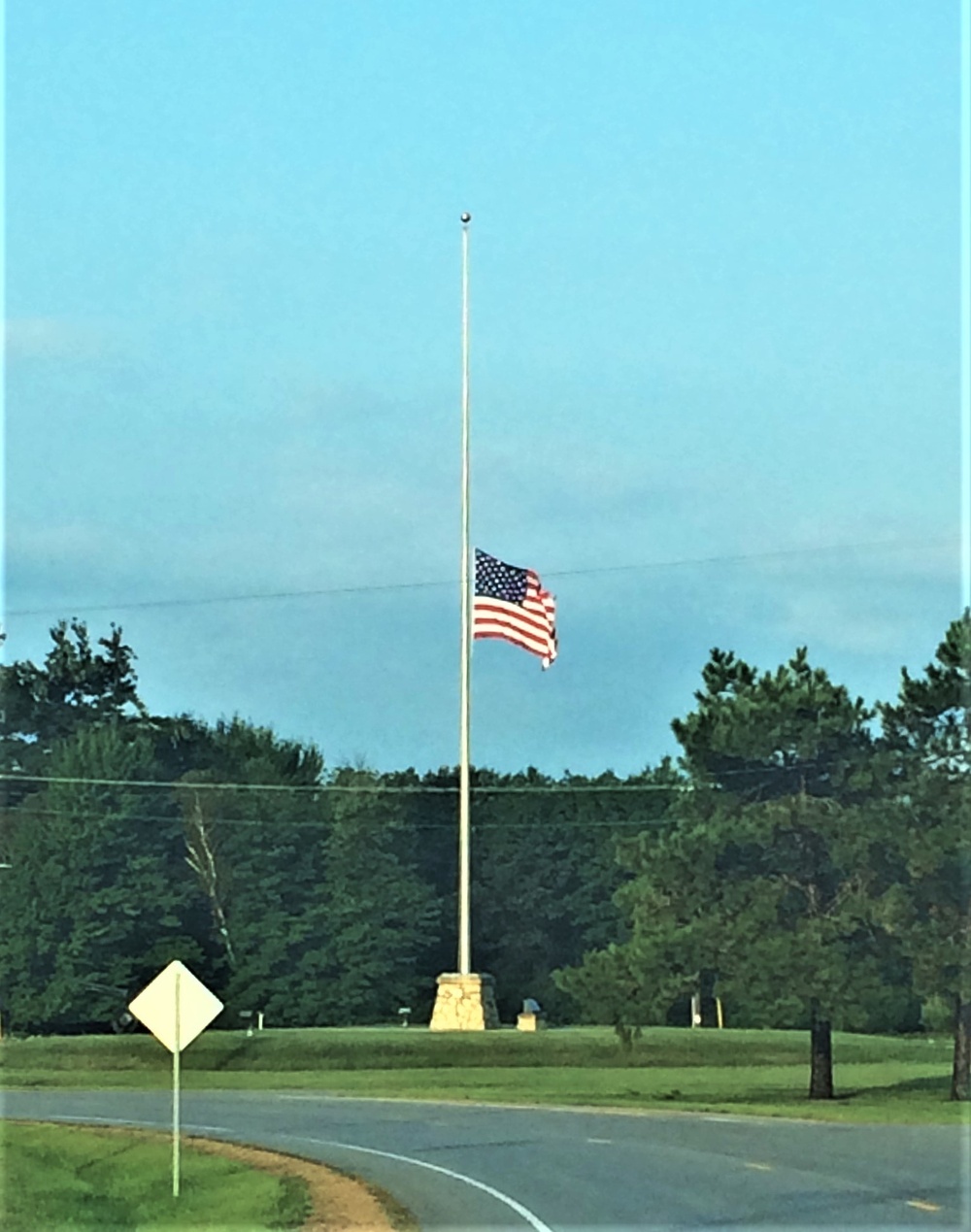 Flag lowered to honor Sen. John S. McCain III