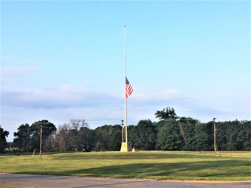 Flag lowered to honor Sen. John S. McCain III