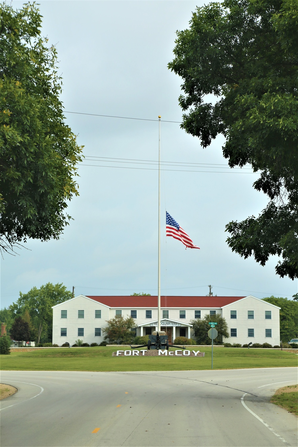 Flag lowered to honor Sen. John S. McCain III