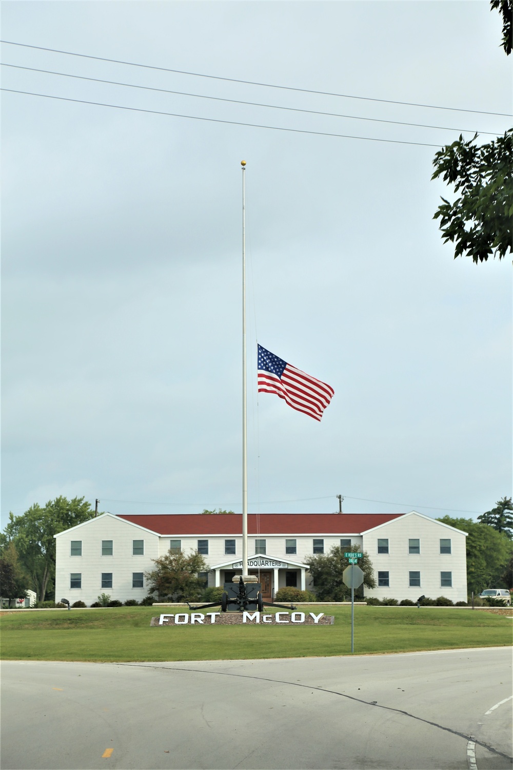 Flag lowered to honor Sen. John S. McCain III