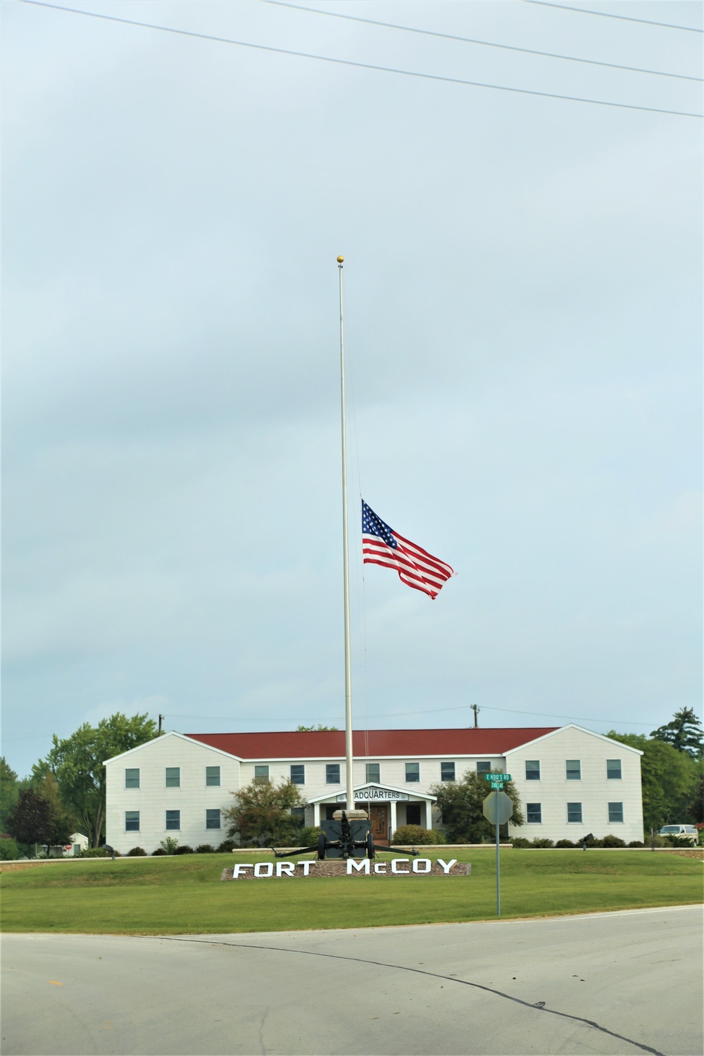 Flag lowered to honor Sen. John S. McCain III