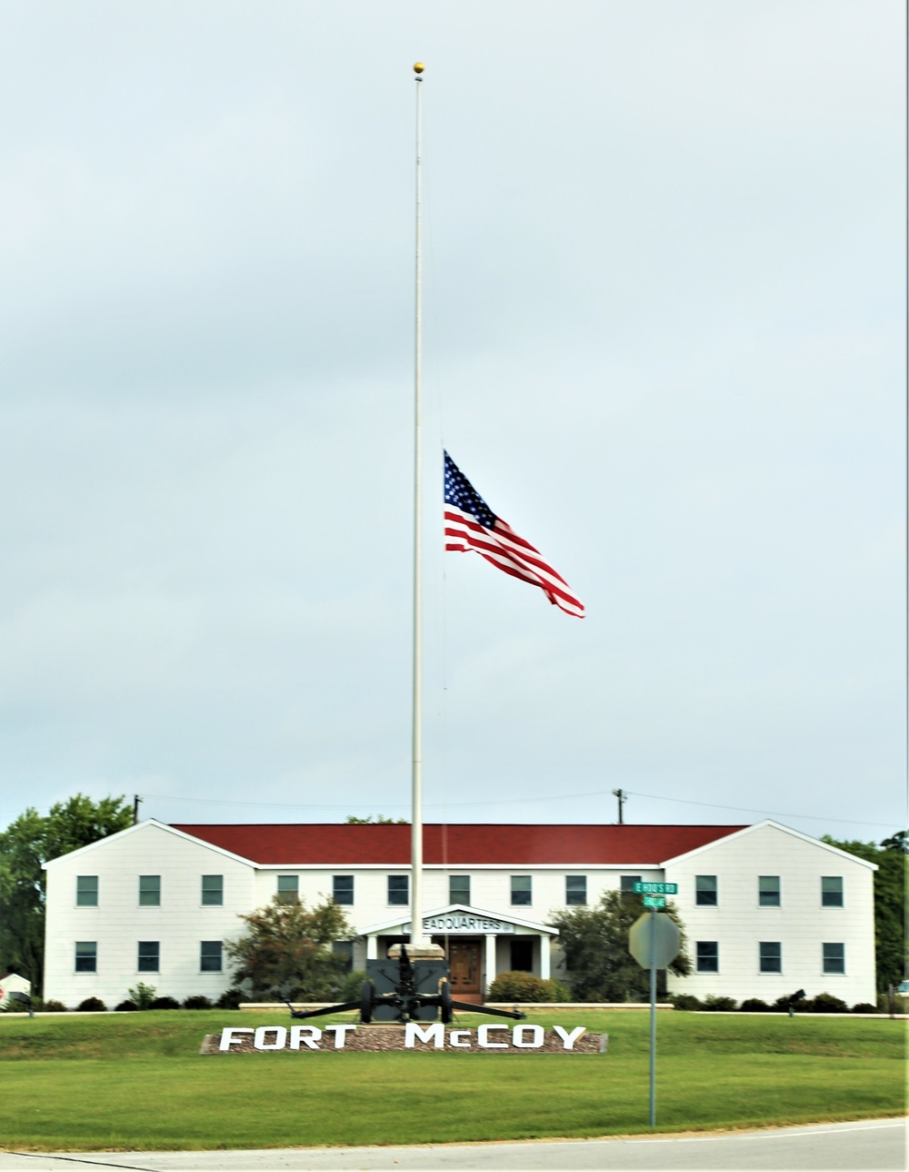 Flag lowered to honor Sen. John S. McCain III