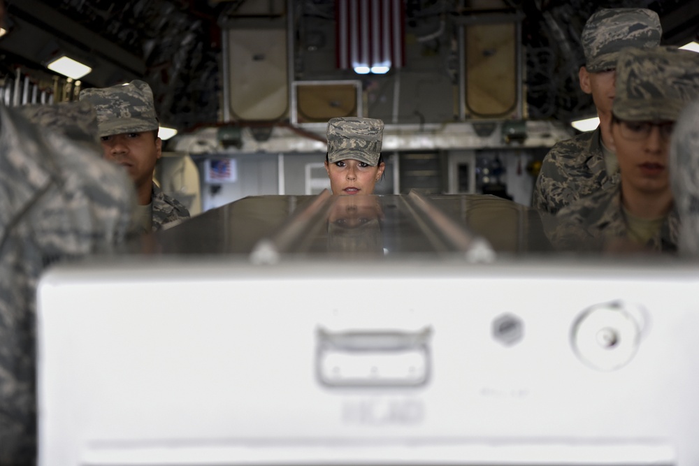 Reserve Airmen Help Support the Fallen