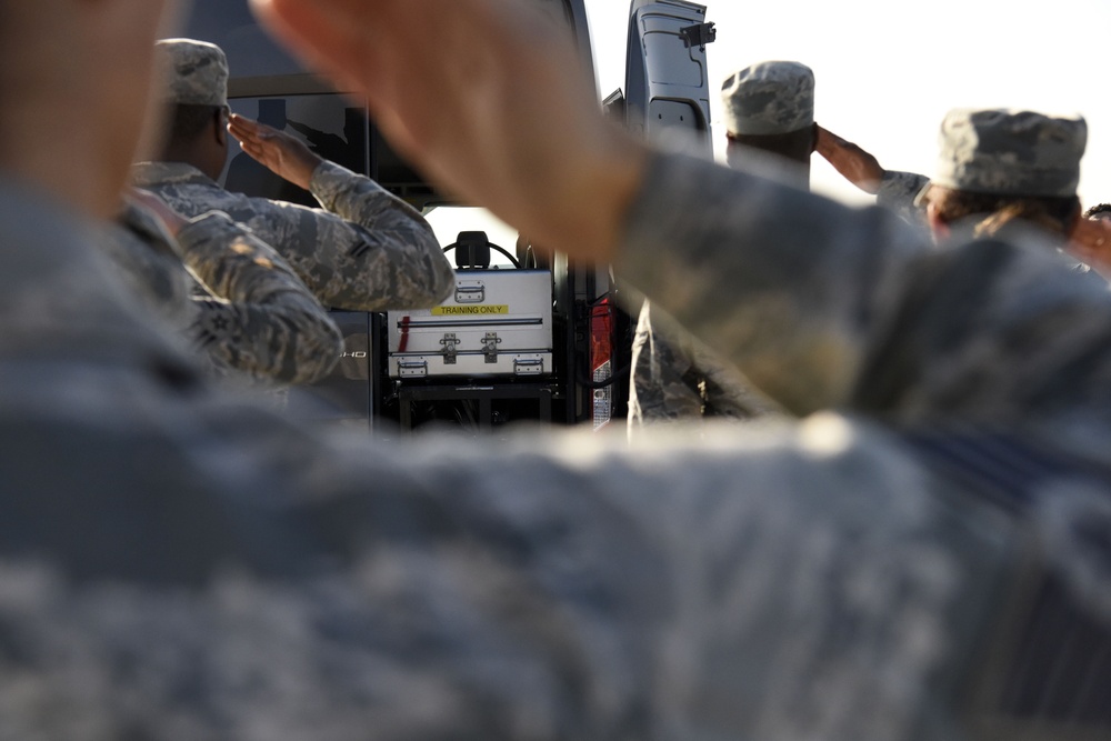 Reserve Airmen Help Support the Fallen
