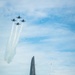 Navy Blue Angels fly over Sound of Speed