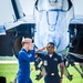 Navy Blue Angels fly over Sound of Speed