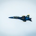 Navy Blue Angels fly over Sound of Speed