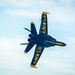 Navy Blue Angels fly over Sound of Speed