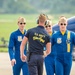 Navy Blue Angels fly over Sound of Speed