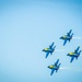 Navy Blue Angels fly over Sound of Speed