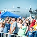 Navy Blue Angels fly over Sound of Speed