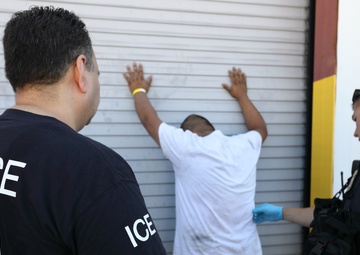 ICE executes federal criminal search warrants in North Texas.