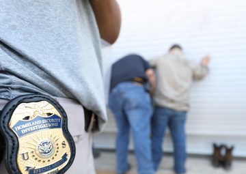 ICE executes federal criminal search warrants in North Texas.
