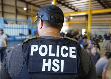 ICE executes federal criminal search warrants in North Texas.
