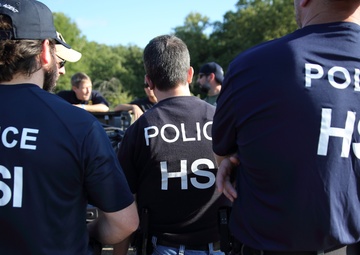 ICE executes federal criminal search warrants in North Texas.
