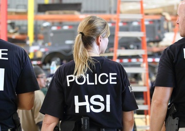 ICE executes federal criminal search warrants in North Texas.