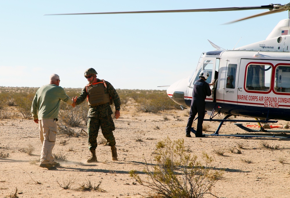 Marines conduct live-fire training exercise in Johnson Valley