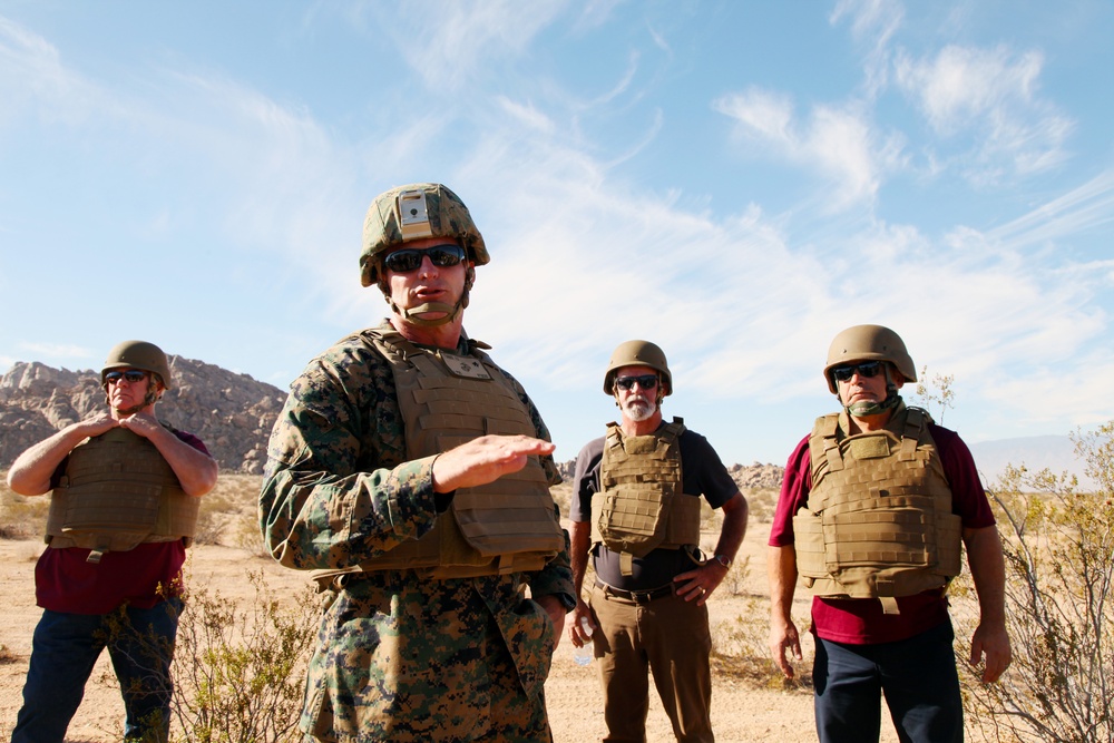 Marines conduct live-fire training exercise in Johnson Valley