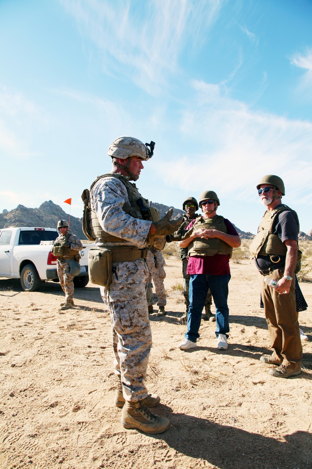 Marines conduct live-fire training exercise in Johnson Valley