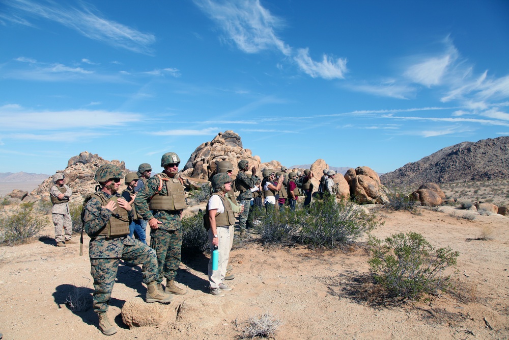 Marines conduct live-fire training exercise in Johnson Valley