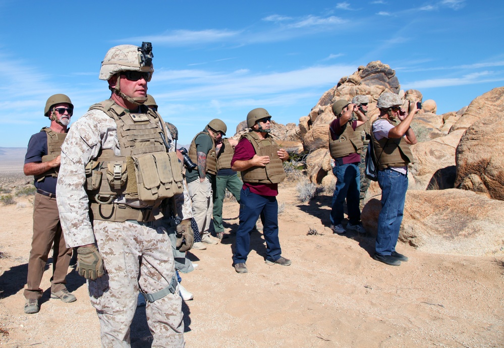 Marines conduct live-fire training exercise in Johnson Valley