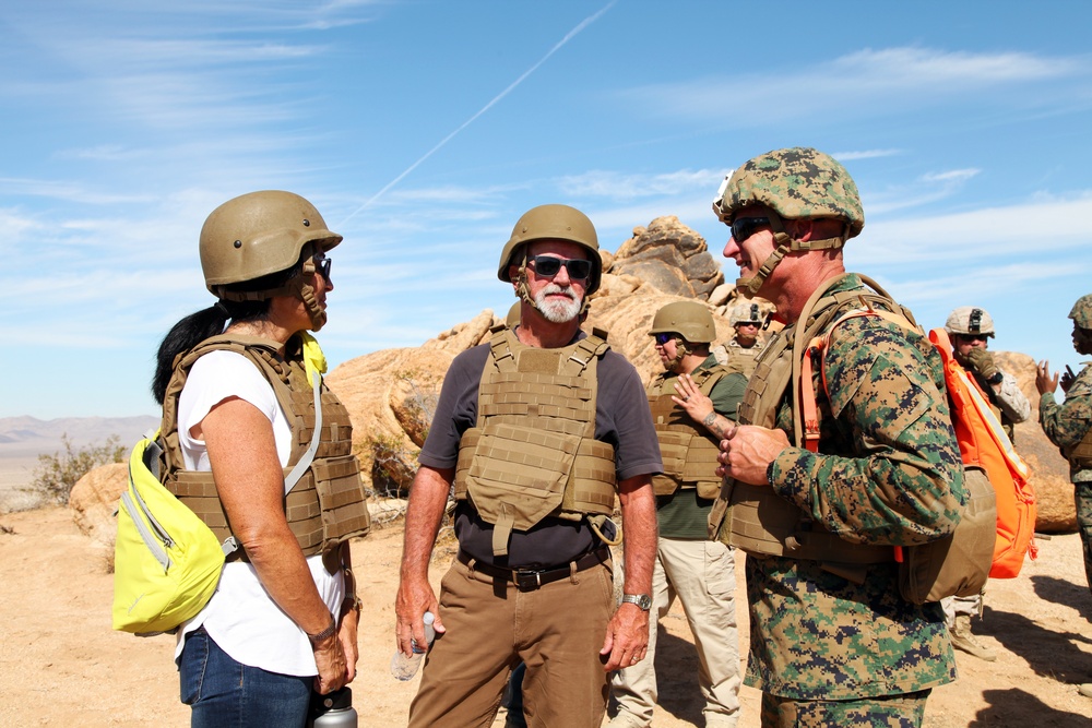 Marines conduct live-fire training exercise in Johnson Valley