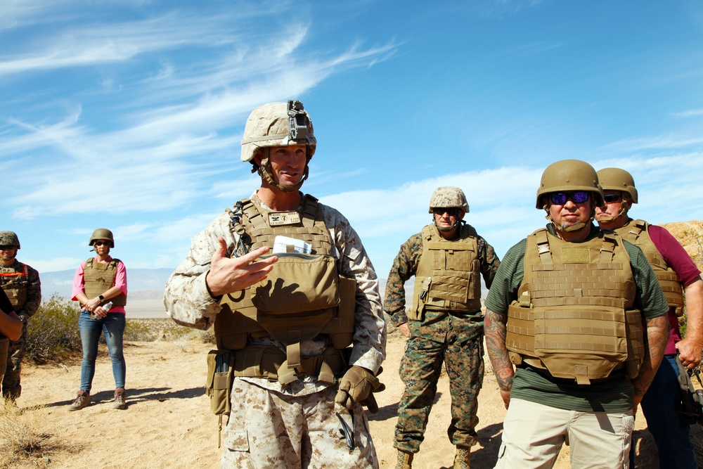 Marines conduct live-fire training exercise in Johnson Valley