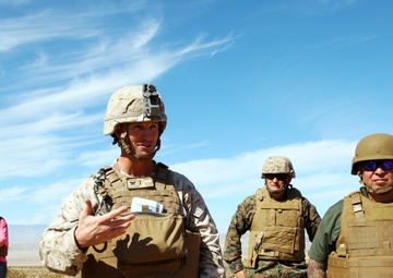 Marines conduct live-fire training exercise in Johnson Valley