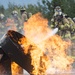 Air Force firefighters conduct wartime-firefighting readiness training at JBER