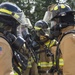 Air Force firefighters conduct wartime-firefighting readiness training at JBER