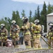 Air Force firefighters conduct wartime-firefighting readiness training at JBER