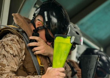 America’s Battalion trains for under water egress