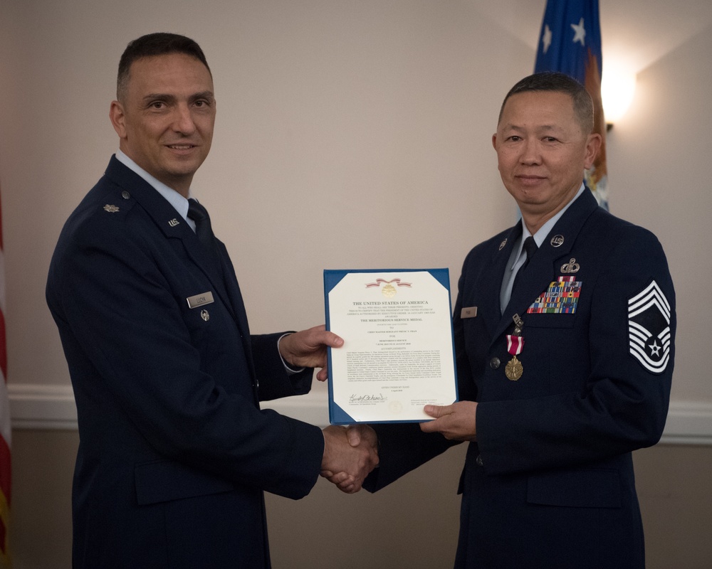 CMSgt Phan Retirement