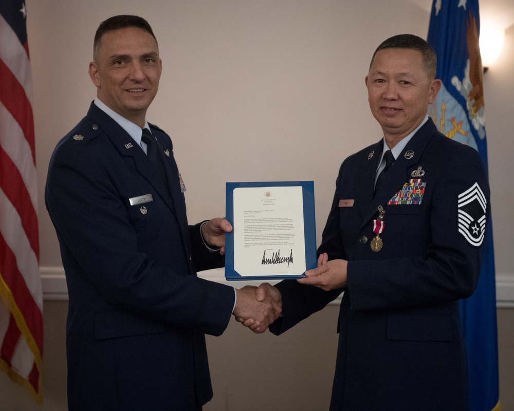 CMSgt Phan Retirement